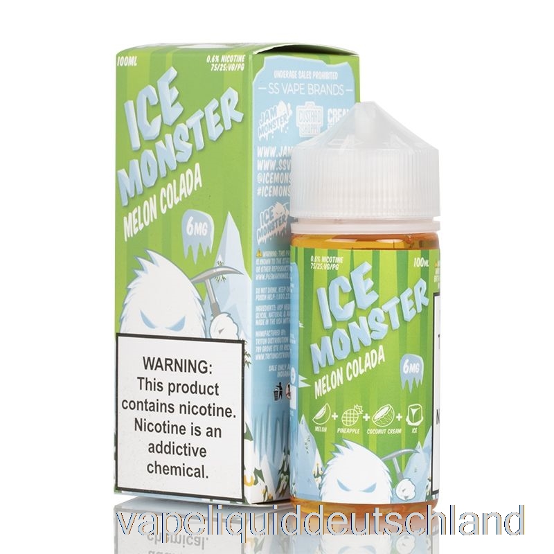 Eismelonen-Colada – Eismonster – 100 Ml 0 Mg Vape-Flüssigkeit